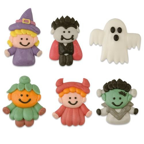 HALLOWEEN CUKROWE STRASZYDŁA 6 SZTUK