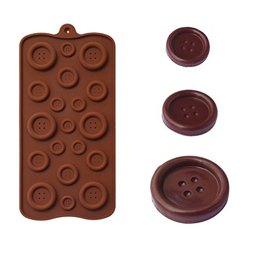 Forma silikonowa do czekoladek pralinek guziki