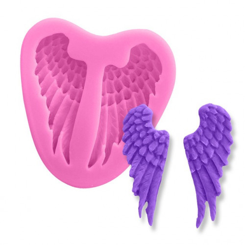 Forma silikonowa do masy cukrowej skrzydła anioła 6394
