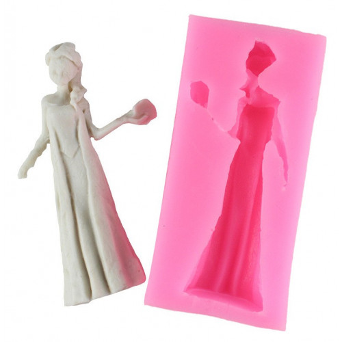 Forma Silikonowa Do Masy Cukrowej Elsa Frozen Kraina Lodu