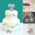 Foremki Do Masy Cukrowej Lukru Chorągiewki 3d Flagi Sweet Baking 6458