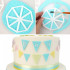 Foremki Do Masy Cukrowej Lukru Chorągiewki 3d Flagi Sweet Baking 6458