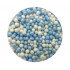 Sprinkles Posypka cukrowa perełki miękkie Biało Niebieskie 40 gram