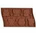 Forma silikonowa do lizaków czekoladowych safari zwierzątka miś lew 6650