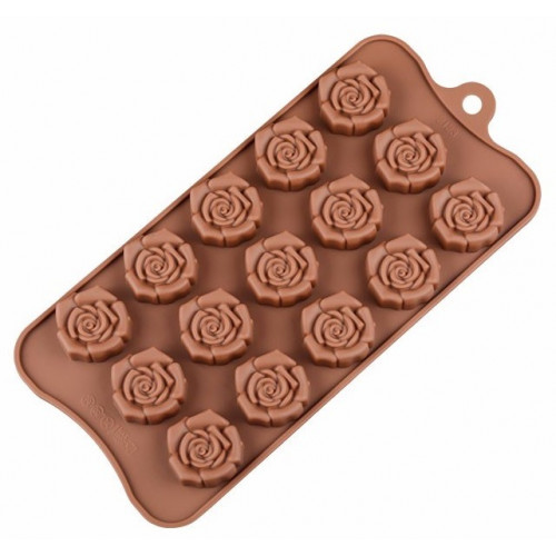 Forma silikonowa do czekoladek różyczki róże Sweet Baking