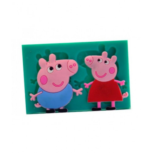 Forma silikonowa do masy cukrowej świnka peppa 6859