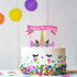Toppery na tort urodzinowy JEDNOROŻEC UNICORN 15elementów