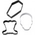 Wilton Foremki powlekane do ciasta Szkielet 3 sztuki 2308-0240