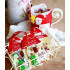 Torebki Domki Na Słodycze Ciastka Merry Christmas 20szt 7516