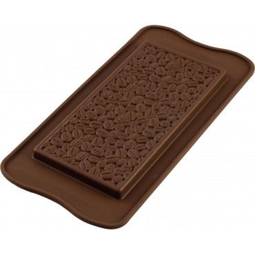 Forma silikonowa tabliczka czekolady ZIARENKA KAWY