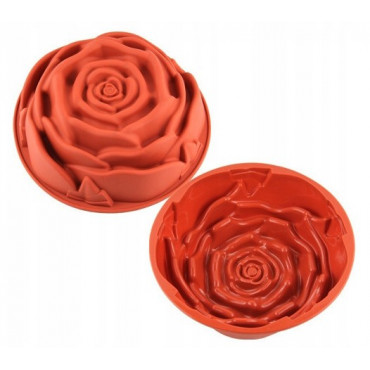 Forma silikonowa do pieczenia ciasta Róża 3D