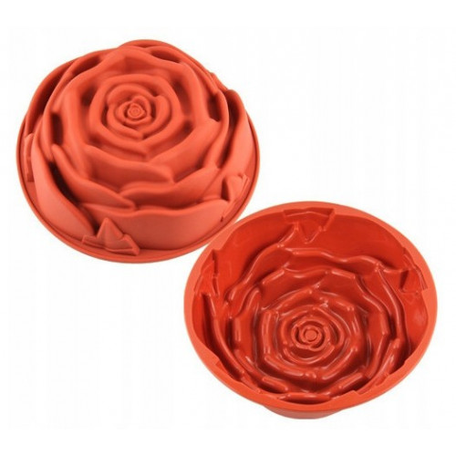 Forma silikonowa do pieczenia ciasta Róża 3D
