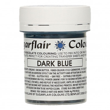 Barwnik do czekolady SUGARFLAIR DARK BLUE GRANATOWY C307