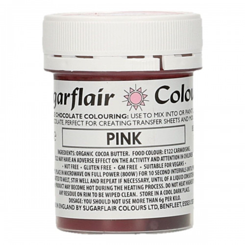 Barwnik do czekolady Sugarflair pink różowy C301