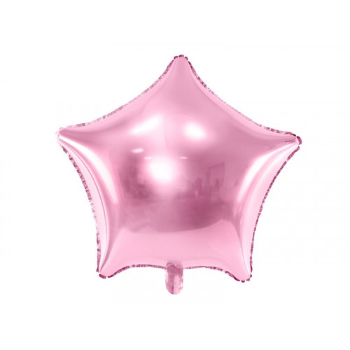 Balon foliowy Gwiazdka Różowa PartDeco FB3M-081J
