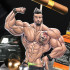 Toppery na tort Macho Happy Birthday 5szt 7848