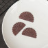 Mata silikonowa do czekoladowych ażurków wachlarz 7200