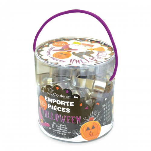 ScrapCooking Foremki Wykrawacze Halloween wiaderko 16szt 2026