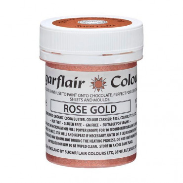 Sugarflair Barwnik do czekolady Rose Gold Różane Złoto C510T