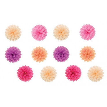 Stokrotka pomponikowa mix kolorów 12szt kwiat dekoracja