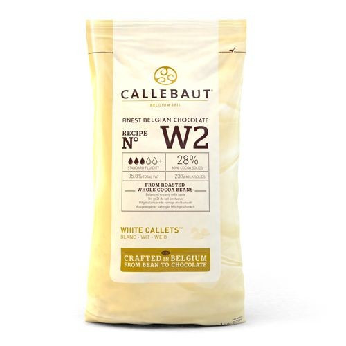 Dropsy czekoladowe Callebaut CZEKOLADA BIAŁA W2 1kg