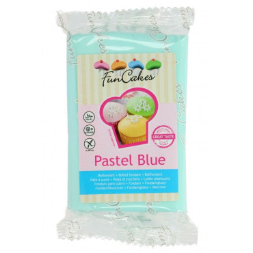 Fun Cakes Masa cukrowa lukier plastyczny PASTEL BLUE BŁĘKITNY 250g F20220