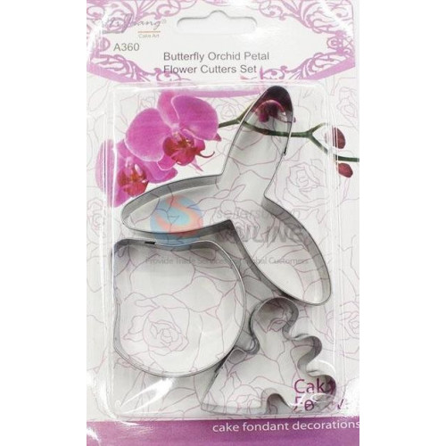 Foremki metalowe do tworzenia kwiatów ORCHIDEA BUTTERFLY 3szt