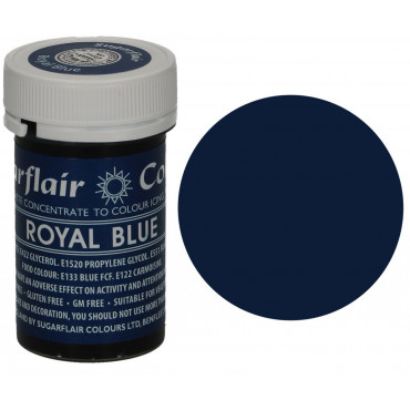 Sugarflair Barwnik jadalny w żelu do mas kremów niebieski ROYAL BLUE A135