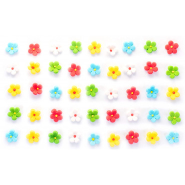 Kwiaty Cukrowe Na Tort Urodzinowy Kwiaty Jabłoni Kolorowe EX1051