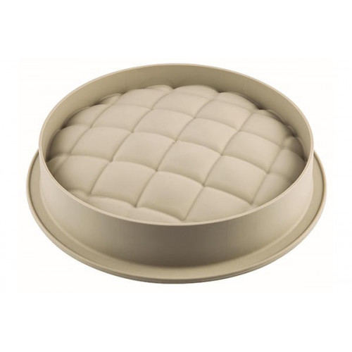 Silikomart forma platynowa do pieczenia ciasta PIKOWANA PODUSZKA ELEGANZA 3D