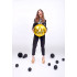 Balon foliowy złoty okrągły "30th" 45cm PD