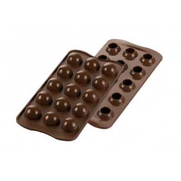 Silikomart Forma silikonowa do czekoladek pralinek 3D TARTUFINO 368