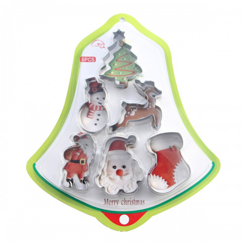 Foremki do pierników ciastek Merry Christmas 6szt MB-14126