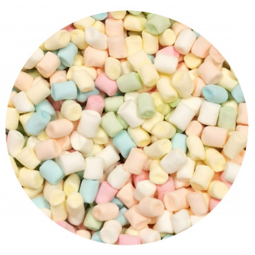 Mini pianki Marshmallow do deserów kolorowe 60g 9262