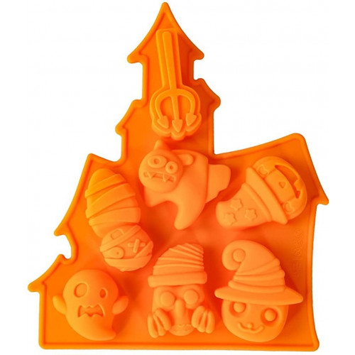 Forma silikonowa do pieczenia ciastek Haunted Halloween 9266
