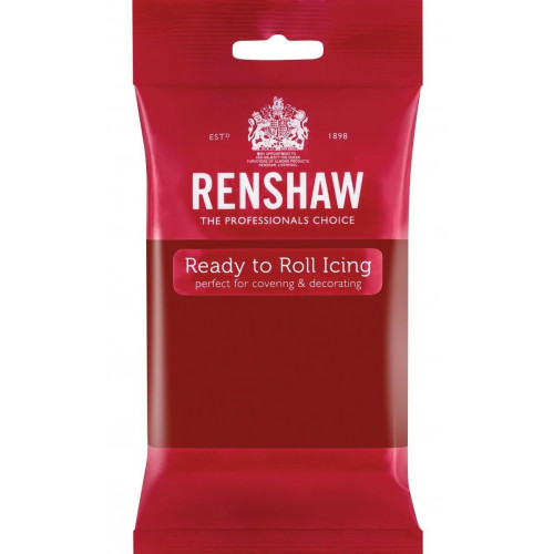 Renshaw Masa cukrowa lukier plastyczny RUBINOWA CZERWIEŃ RUBY RED 250g R02903