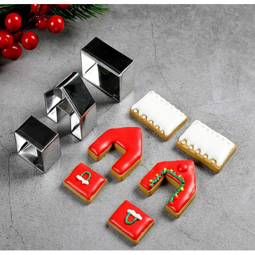 Wykrawacze foremki metalowe chatka domek 3d na kubek 1212