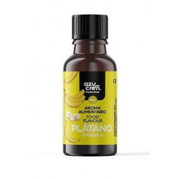 Azucren Aromat w płynie do ciasta kremów lodów smak Bananowy 10ml AZ00290