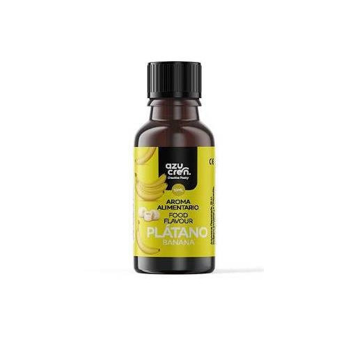 Azucren Aromat w płynie do ciasta kremów lodów smak Bananowy 10ml AZ00290