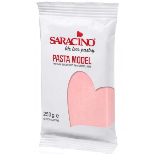 Lukier plastyczny Saracino do figurek 250g - Różowy
