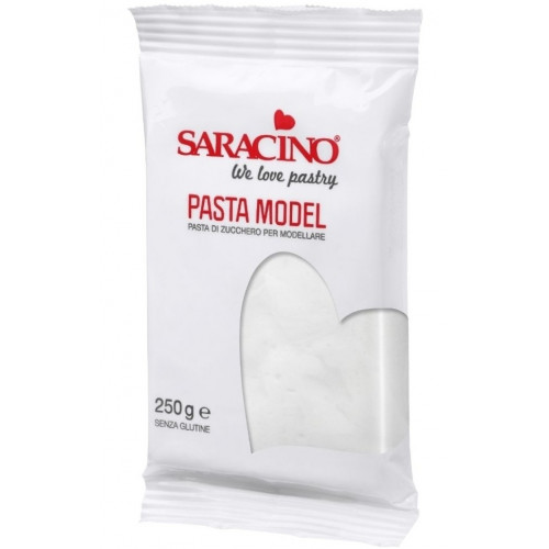 Lukier plastyczny Saracino do figurek 250g - biały