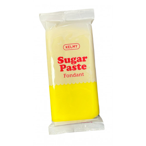Kelmy masa cukrowa lukier plastyczny 250 gram cytrynowy żółty
