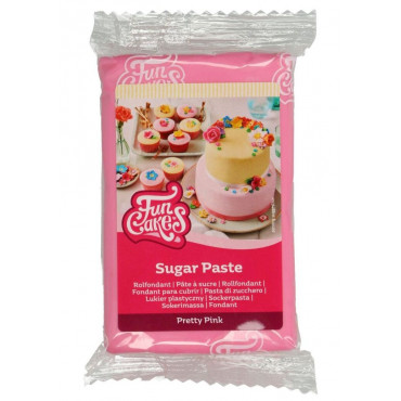 Fun Cakes Masa cukrowa lukier plastyczny Pretty Pink Różowy 250g F20190