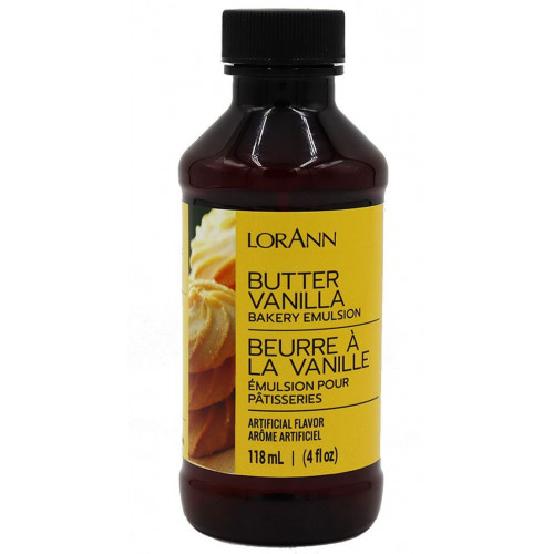 Ekstrakt do aromatyzowania ciast kremów Butter Vanilla 118ml L0742