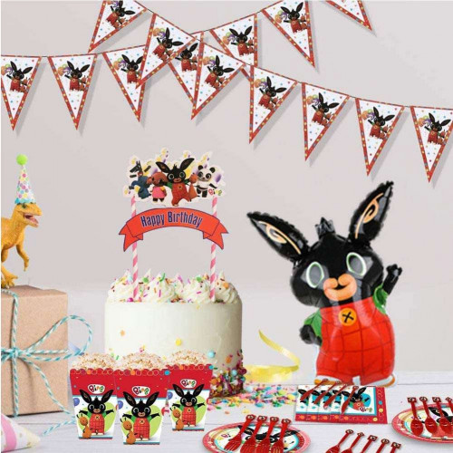 Topper urodzinowy na tort Królik Bing Happy Birthday 10736