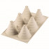 Silikomart forma platynowa do pieczenia ciastek Choinka 3D Soffice Incanto SI60