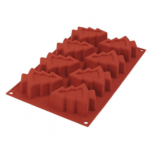 Silikomart forma silikonowa do pieczenia ciastek Choinka 2D Pino 36.108.00.0060