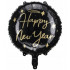 Balon foliowy okrągły Happy New Year 45cm FB162
