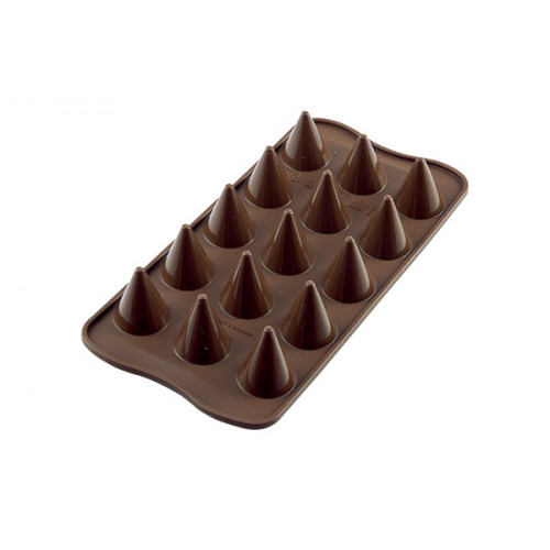 Silikomart Forma silikonowa do czekoladek pralinek Stożki Cono 3D SCG20