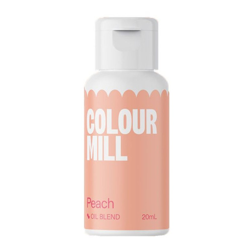 Colour Mill Barwnik olejowy do mas tłustych Peach Brzoskwinia 20ml CMO20PCH